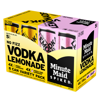 Minute Maid Spiked Vodka Lemonade Variety 8pk