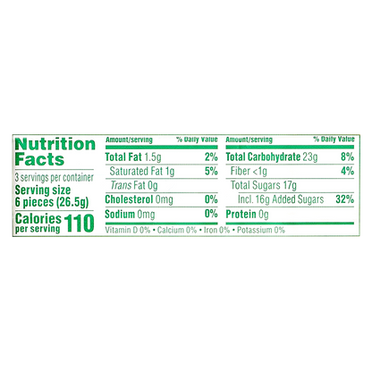 Mamba Assorted Fruit Fruit Chews 2.8oz