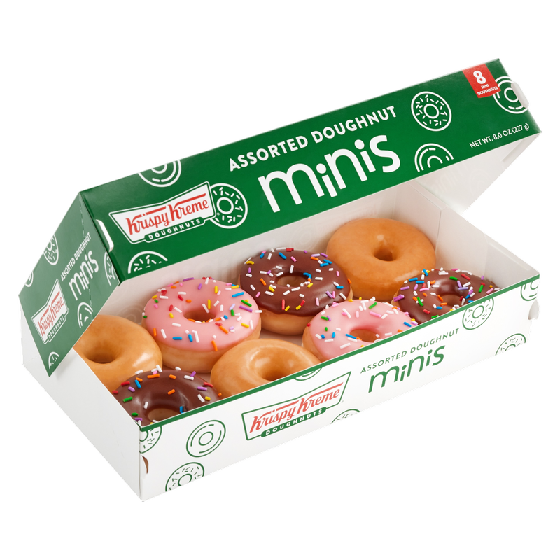 Krispy Kreme® 8-Count Assorted Minis Doughnuts