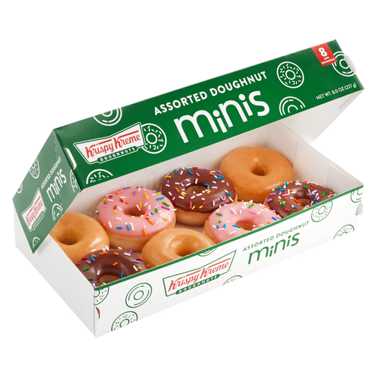Krispy Kreme® 8-Count Assorted Minis Doughnuts