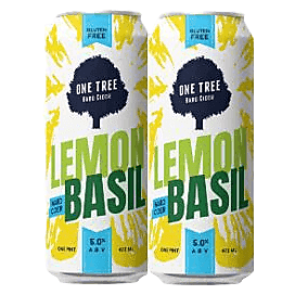 One Tree Cider Lemon Basil  (4PKC 16 OZ)