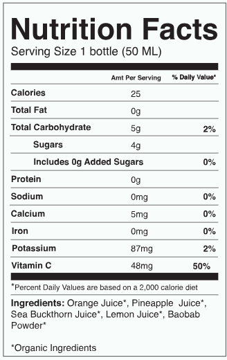 KOR Potent-C Sea Buckthorn Juice Shot, 1.7 oz