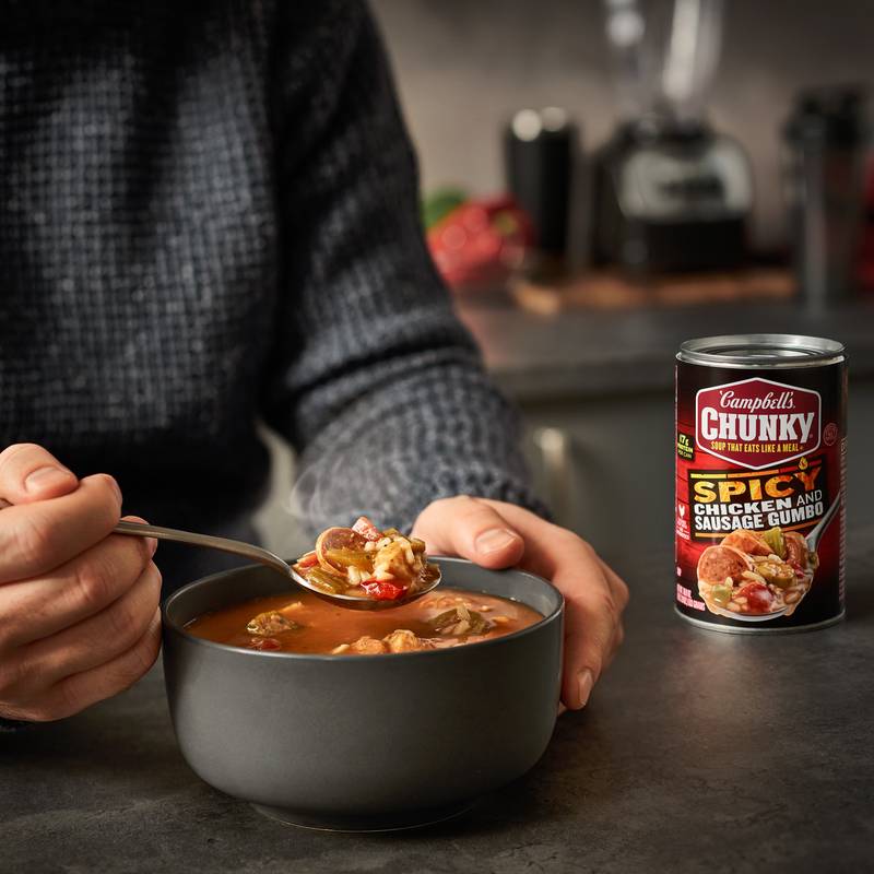 Campbell’s Spicy Chicken and Sausage Gumbo 18.8oz
