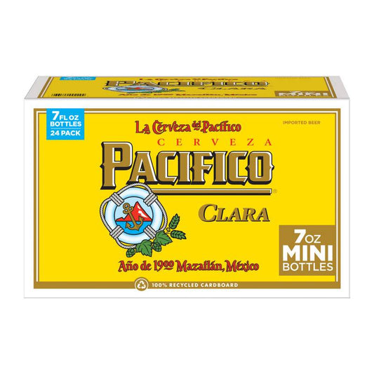 Pacifico 24pk 7oz Bottle 4.4% ABV