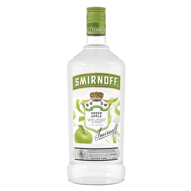 Smirnoff Green Apple Vodka 1.75L (70 Proof)