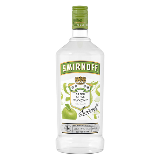 Smirnoff Green Apple Vodka 1.75L (70 Proof)