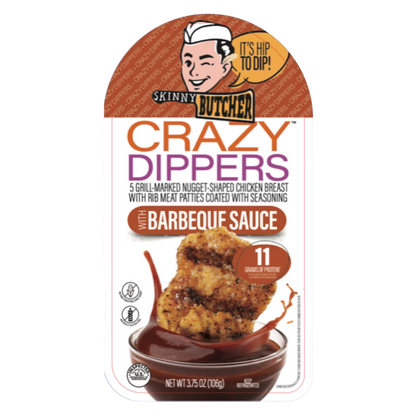 Skinny Butcher Crazy Dippers with Barbeque Sauce - 3.75oz