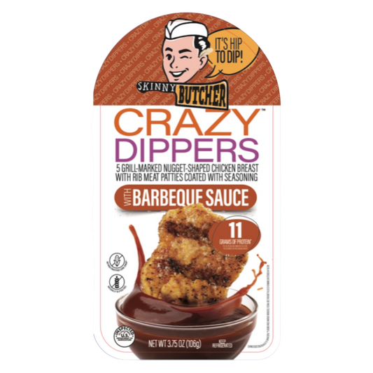 Skinny Butcher Crazy Dippers with Barbeque Sauce - 3.75oz