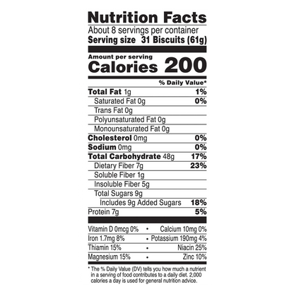 Kashi Organic Cinnamon Harvest Whole Wheat Biscuits Cereal 16.3oz