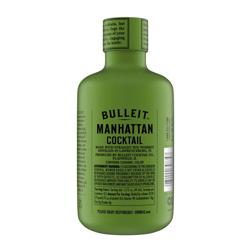 Bulleit Manhattan Cocktail 375ml
