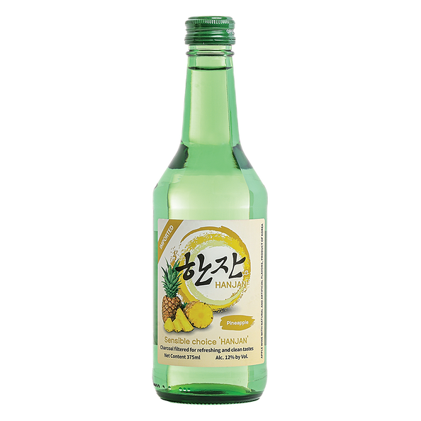 HanJan Pineapple Soju 375ml 12% ABV