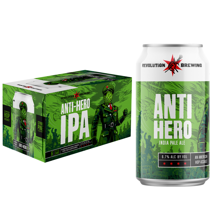 Revolution Anti Hero 6pk 12oz Can 6.7% ABV