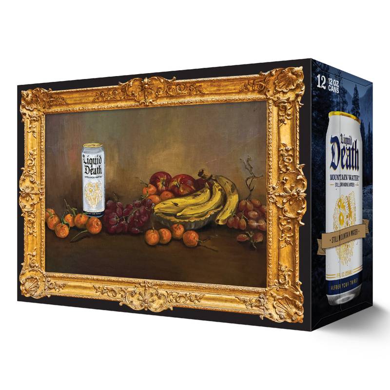 Liquid Death Still Mountain Water 12pk 12oz Can