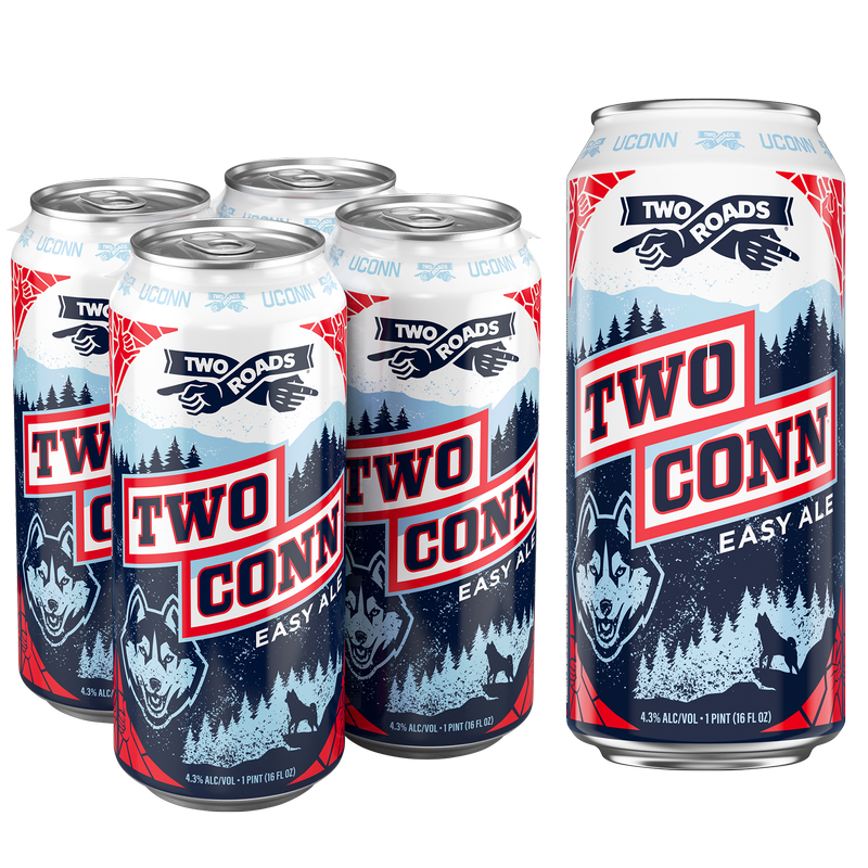 Two Roads TwoConn Easy Ale 4pk 16oz Can 4.3% ABV
