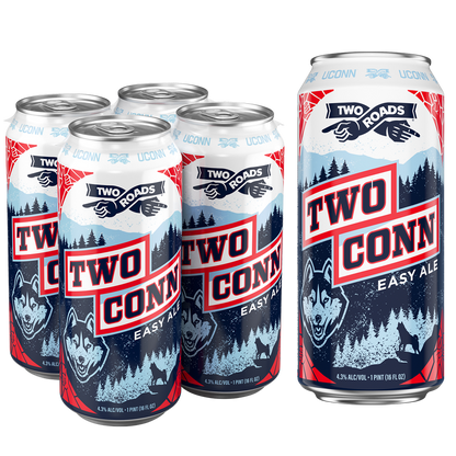 Two Roads TwoConn Easy Ale 4pk 16oz Can 4.3% ABV