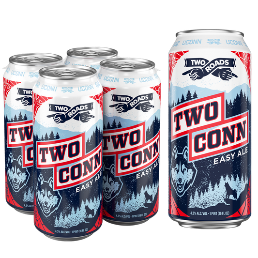Two Roads TwoConn Easy Ale 4pk 16oz Can 4.3% ABV