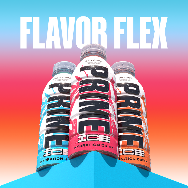 Prime Ice Hydration Chill Variety Pack 15pk 12oz Btl