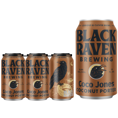 Black Raven Coco Jones Coconut Porter 6pk 12oz Can
