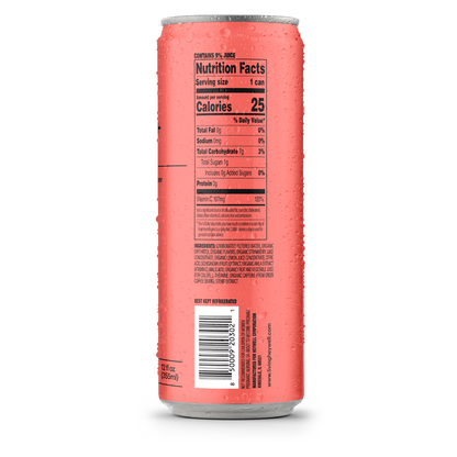 Heywell Energy + Focus Sparkling Strawberry Lemon 12oz Can
