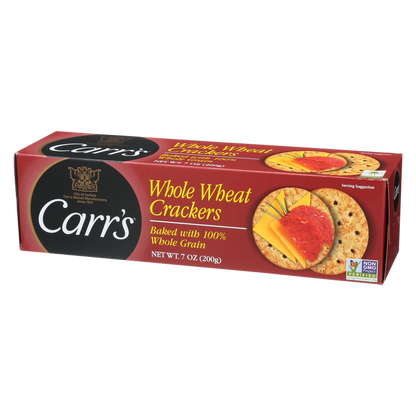 Carr's Whole Wheat Crackers 7oz