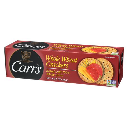 Carr's Whole Wheat Crackers 7oz