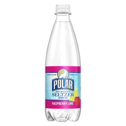 Polar Raspberry Lime Seltzer Water 20oz