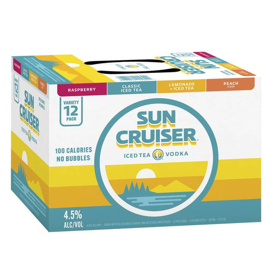 Sun Cruiser Iced Tea + Vodka Variety 12pk 12oz Can