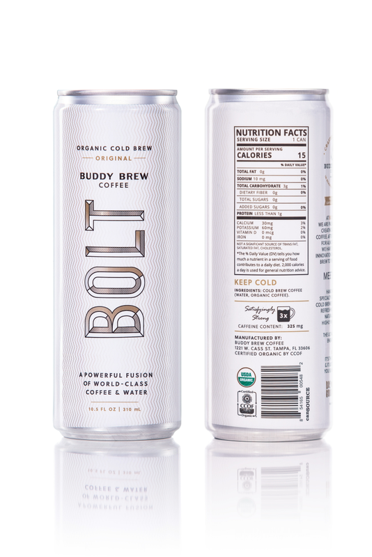 Buddy Brew BOLT Organic Original Cold Brew 10.5oz
