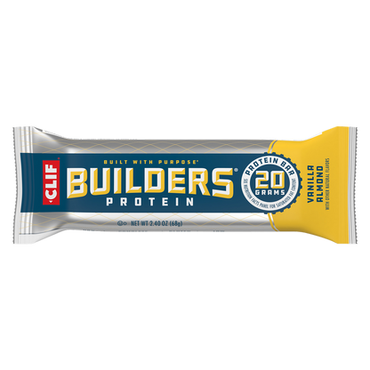 CLIF Builders Vanilla Almond Flavor Protein Bar 2.4oz