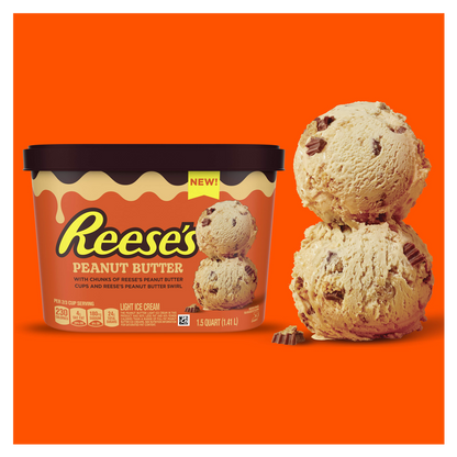 Reese's Peanut Butter Light Ice Cream 48oz