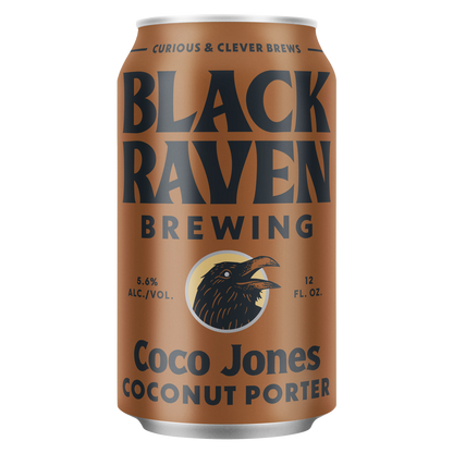 Black Raven Coco Jones Coconut Porter 6pk 12oz Can