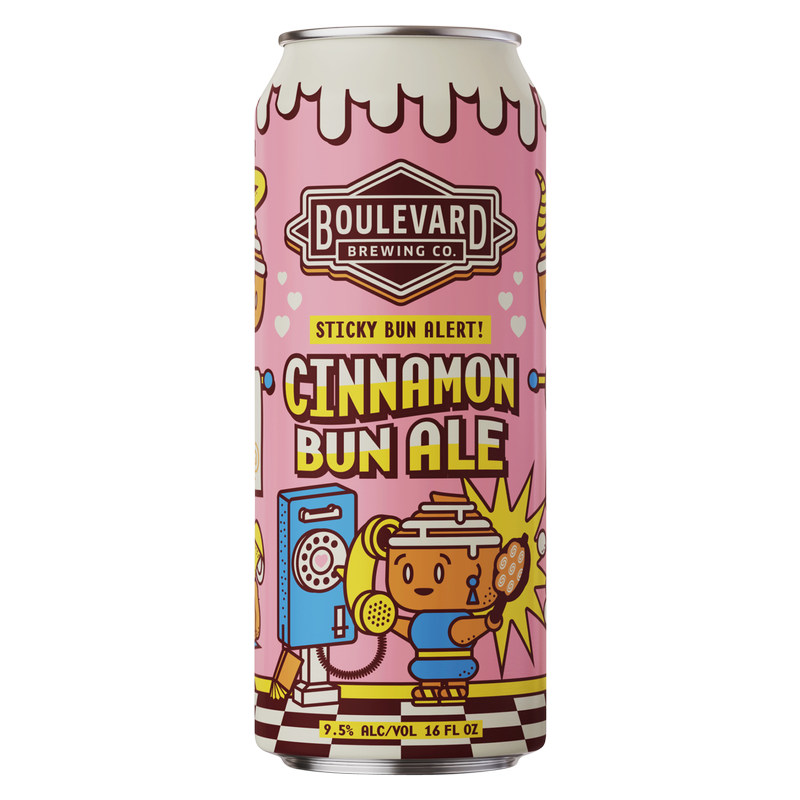 Boulevard Brewing Cinnamon Bun Ale 4pk 16oz Can 9.5% ABV