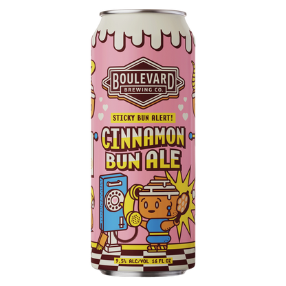 Boulevard Brewing Cinnamon Bun Ale 4pk 16oz Can 9.5% ABV