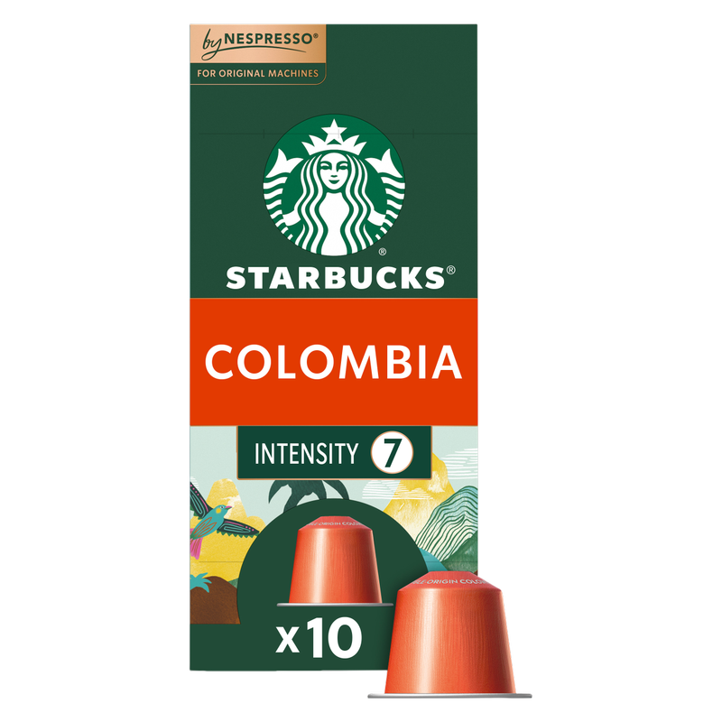 Starbucks By Nespresso Colombian Espresso Roast 10ct Capsules