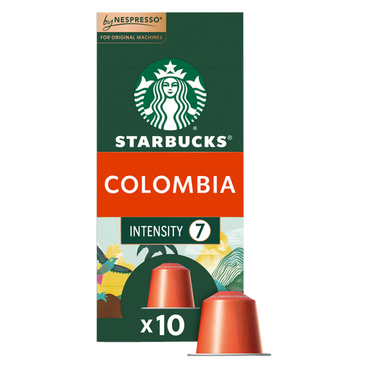 Starbucks By Nespresso Colombian Espresso Roast 10ct Capsules