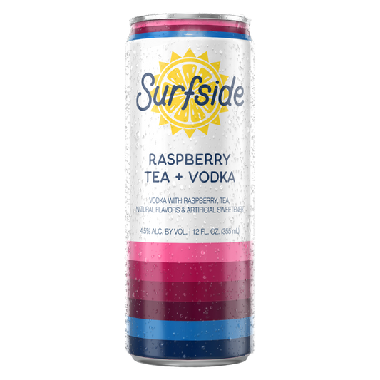 Surfside Raspberry Tea + Vodka 12oz Can 5% ABV
