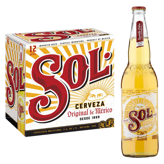 Sol 12pk 12oz Btl 4.5% ABV