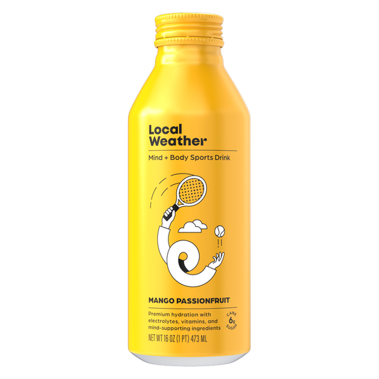Local Weather Mango Passionfruit 16oz Btl