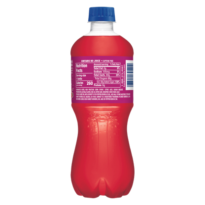 Sunkist Raspberry Blood Orange Soda 20oz Btl