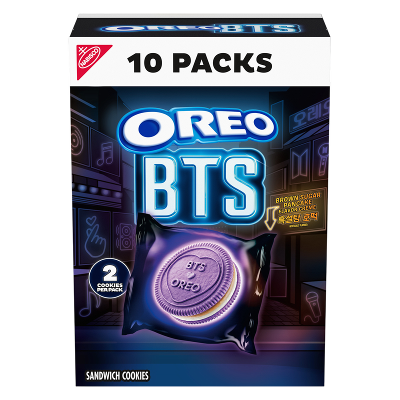 Oreo Iconic K-Pop Brown Sugar Pancake, 10 ct, 10.2 oz