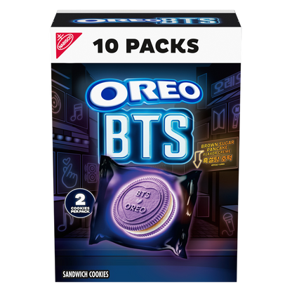Oreo Iconic K-Pop Brown Sugar Pancake, 10 ct, 10.2 oz