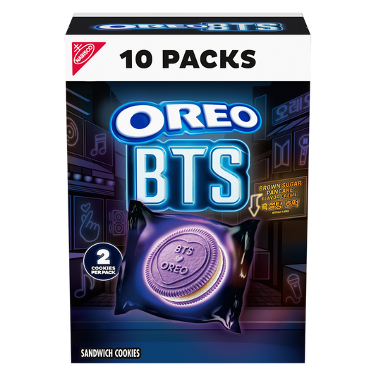 Oreo Iconic K-Pop Brown Sugar Pancake, 10 ct, 10.2 oz