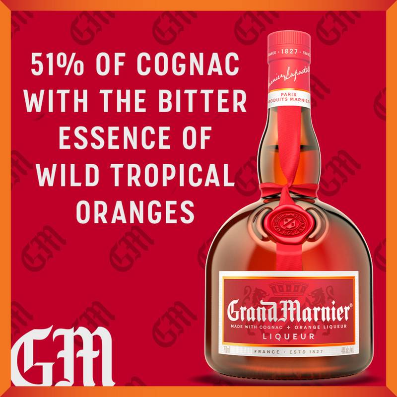 Grand Marnier Orange Liqueur 750ml (80 Proof)