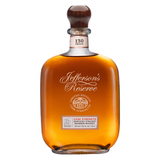 Jefferson's Reserve Cask Strength Bourbon 750ml Bottle