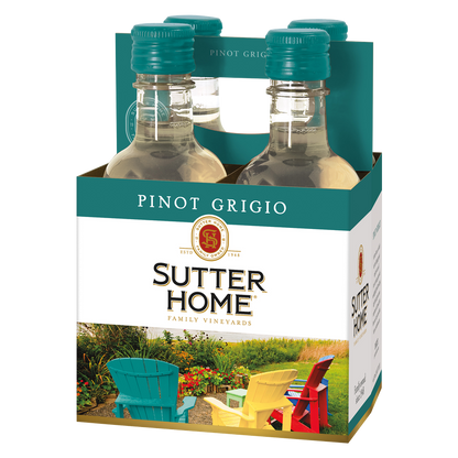 Sutter Home Pinot Grigio 4pk 187ml