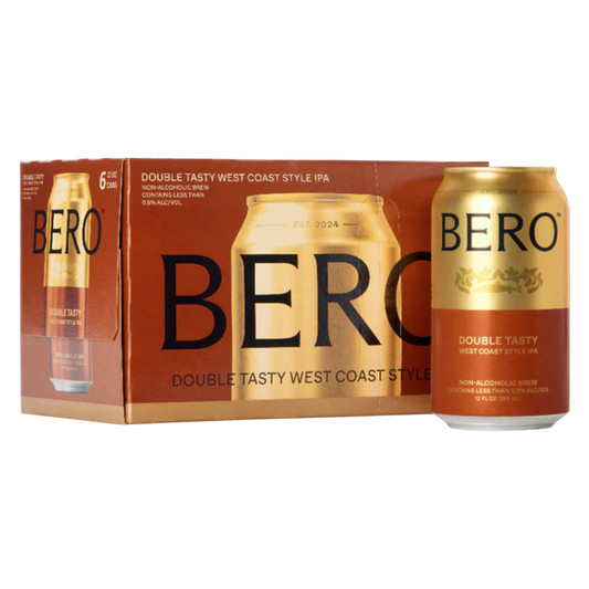 BERO Double Tasty West Coast IPA Non-Alcoholic 6pk 12oz Can