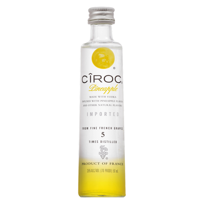 Ciroc Pineapple Vodka 50ml (70 Proof)