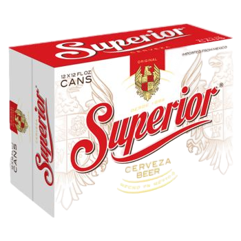 Superior Cerveza Beer 12pk 12oz
