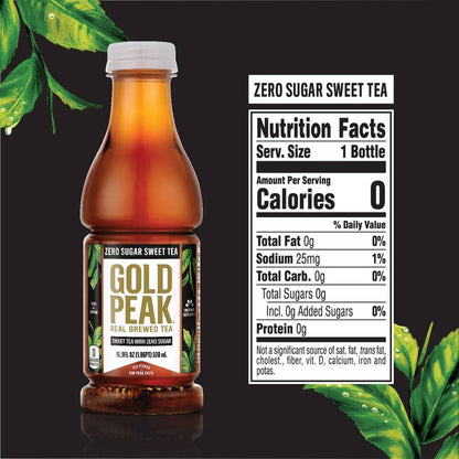 Gold Peak Zero Sugar 6pk 16.9oz Btl