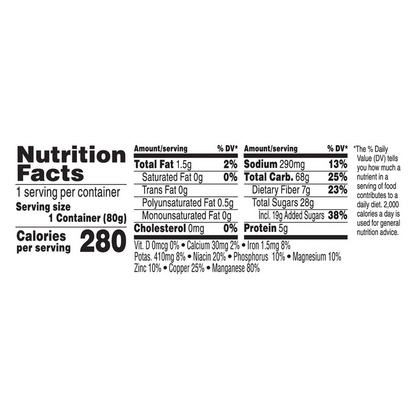 Kellogg's Raisin Bran Crunch Breakfast Cereal in a Cup 2.8oz